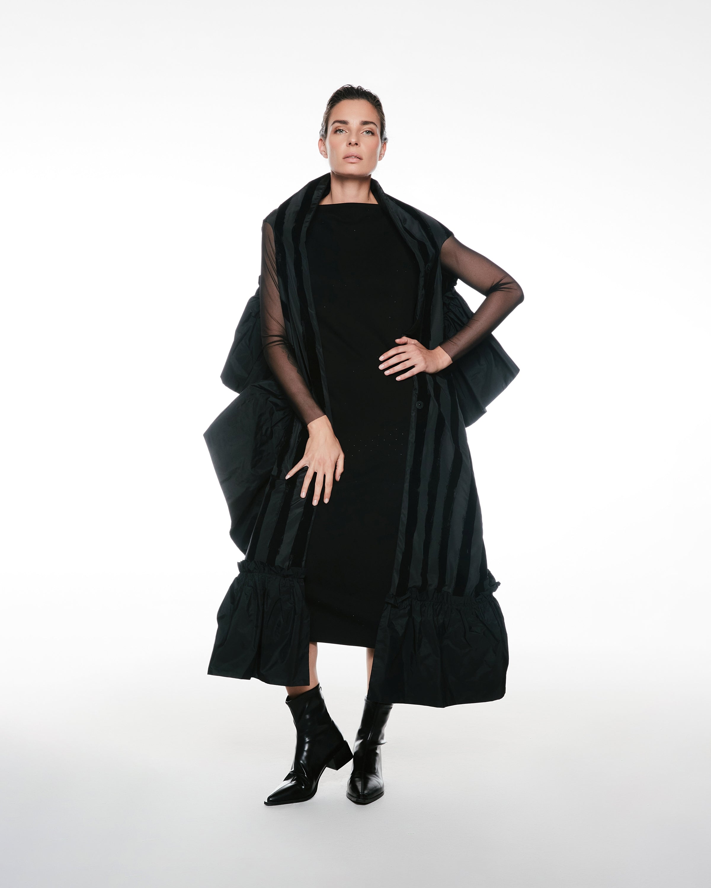 Scarf/W-Coat Ash